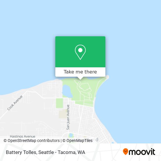 Battery Tolles map