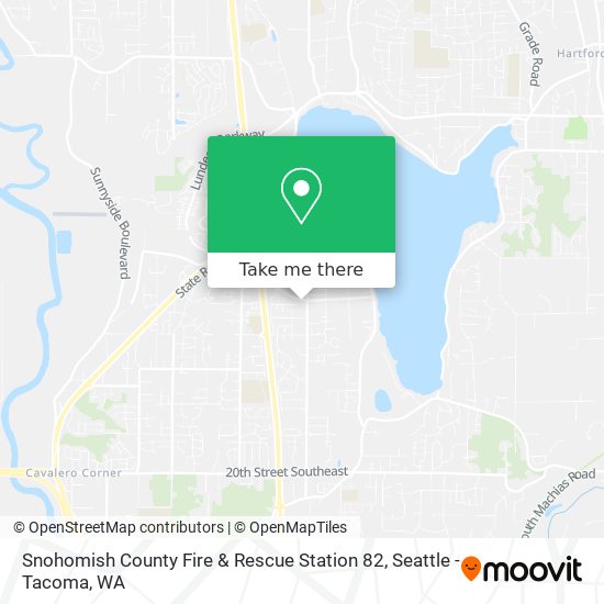 Snohomish County Fire & Rescue Station 82 map