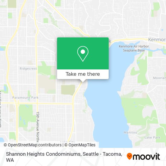 Mapa de Shannon Heights Condominiums