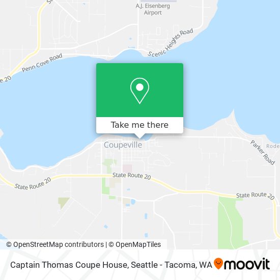 Mapa de Captain Thomas Coupe House