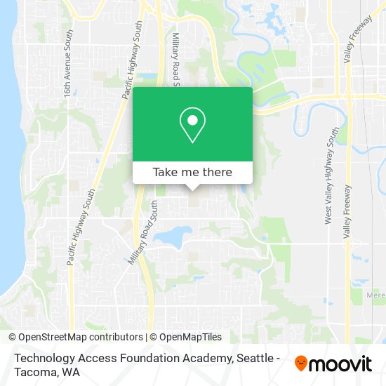 Technology Access Foundation Academy map