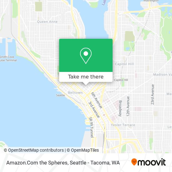 Amazon.Com the Spheres map