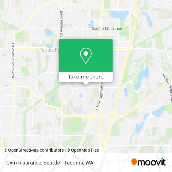 Cym Insurance map