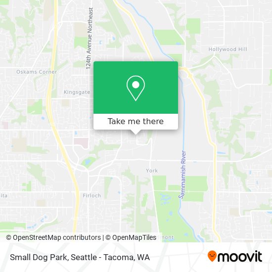 Small Dog Park map