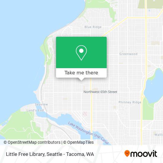 Little Free Library map