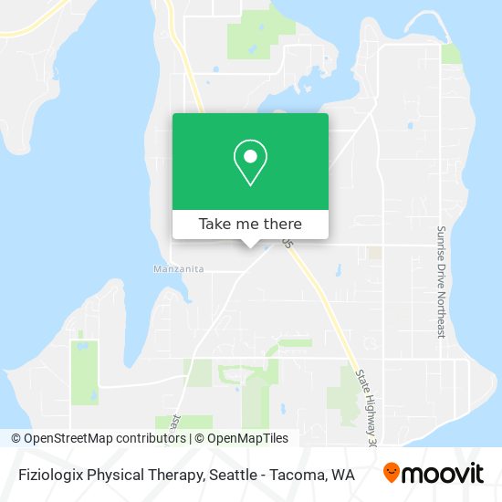 Fiziologix Physical Therapy map