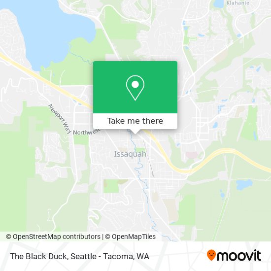 Mapa de The Black Duck