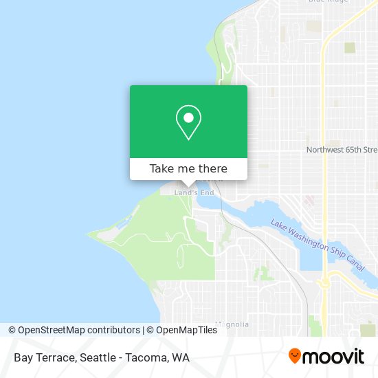 Bay Terrace map