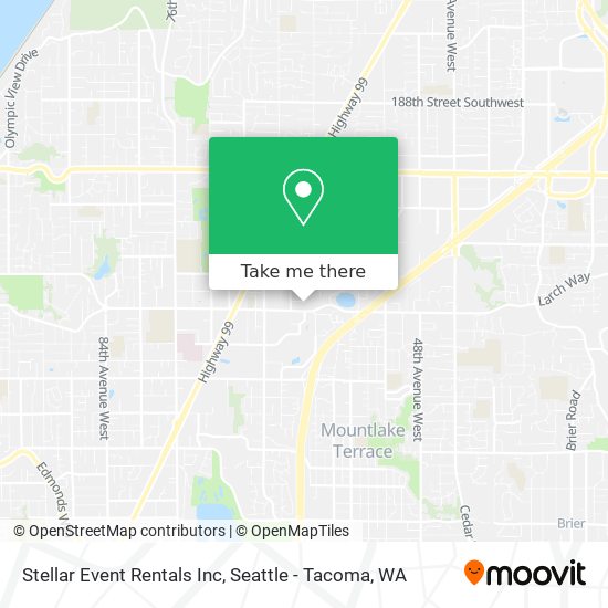 Stellar Event Rentals Inc map