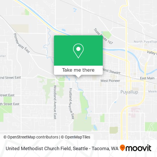 United Methodist Church Field map