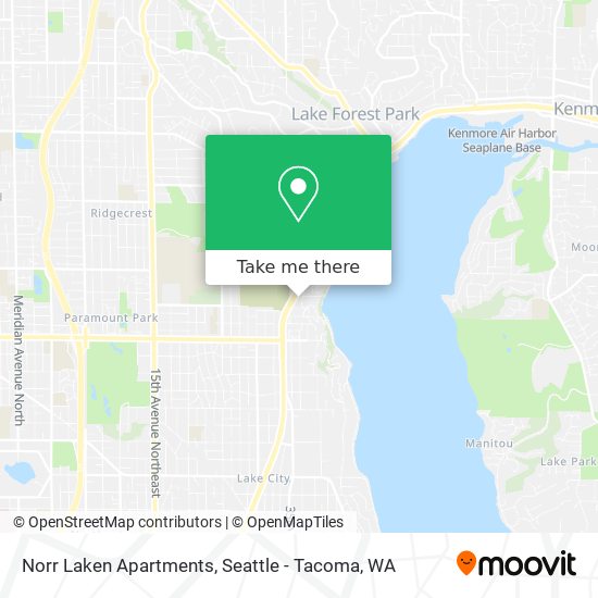 Norr Laken Apartments map