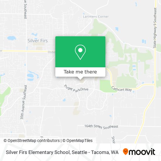 Mapa de Silver Firs Elementary School