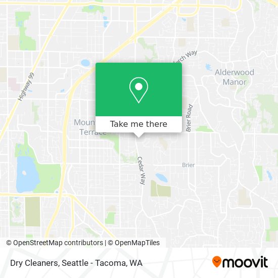 Dry Cleaners map