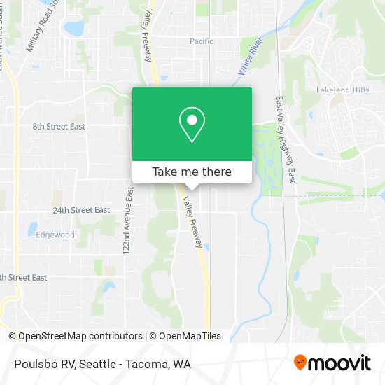 Poulsbo RV map