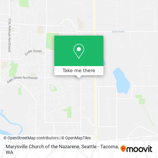 Mapa de Marysville Church of the Nazarene