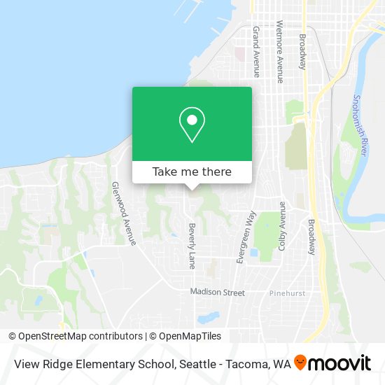 Mapa de View Ridge Elementary School