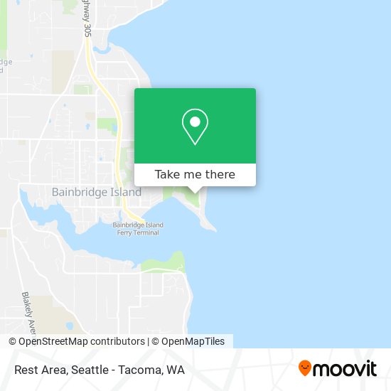 Mapa de Rest Area