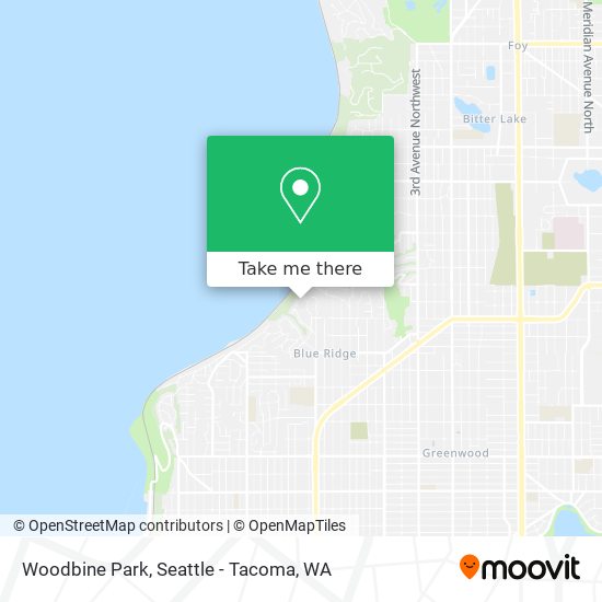 Woodbine Park map