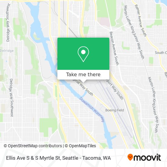 Ellis Ave S & S Myrtle St map