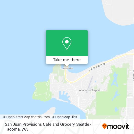 Mapa de San Juan Provisions Cafe and Grocery