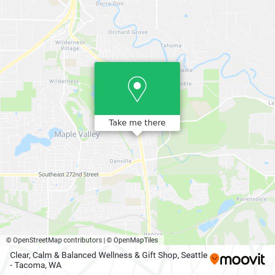 Clear, Calm & Balanced Wellness & Gift Shop map