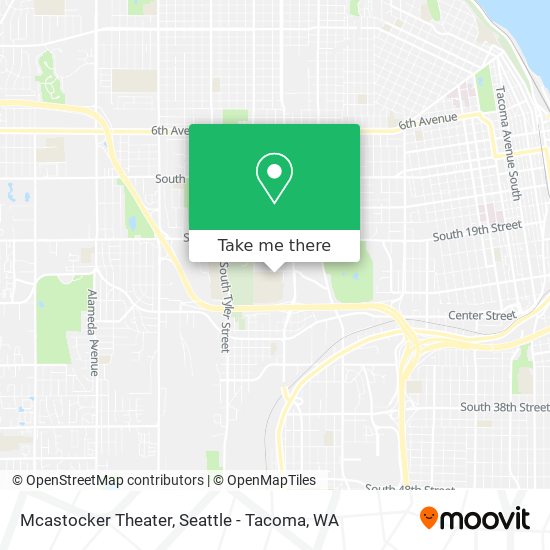 Mcastocker Theater map