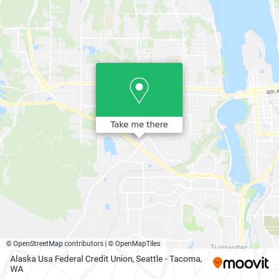 Mapa de Alaska Usa Federal Credit Union