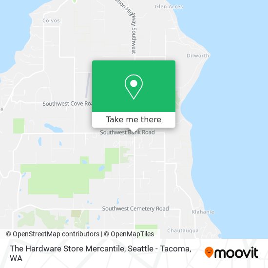 The Hardware Store Mercantile map