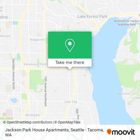 Mapa de Jackson Park House Apartments