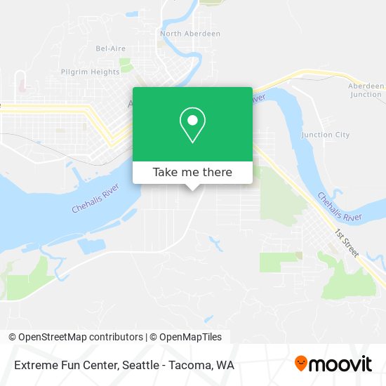 Extreme Fun Center map
