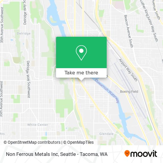 Mapa de Non Ferrous Metals Inc