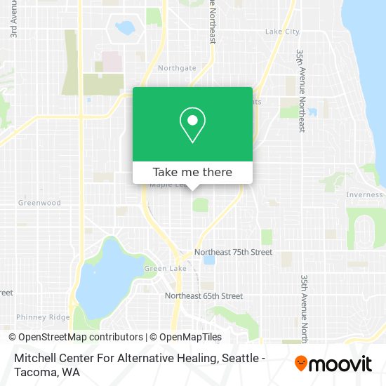 Mapa de Mitchell Center For Alternative Healing