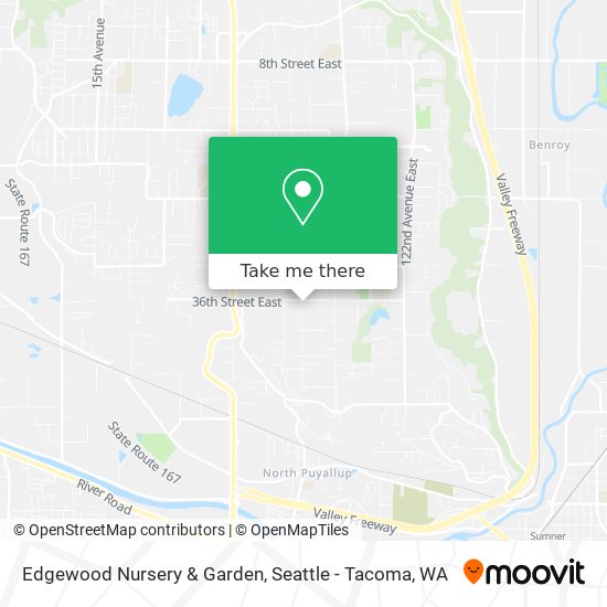 Mapa de Edgewood Nursery & Garden