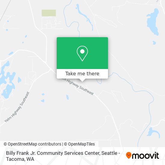 Billy Frank Jr. Community Services Center map