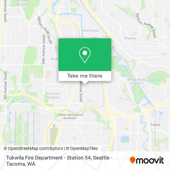 Tukwila Fire Department - Station 54 map