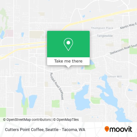 Cutters Point Coffee map