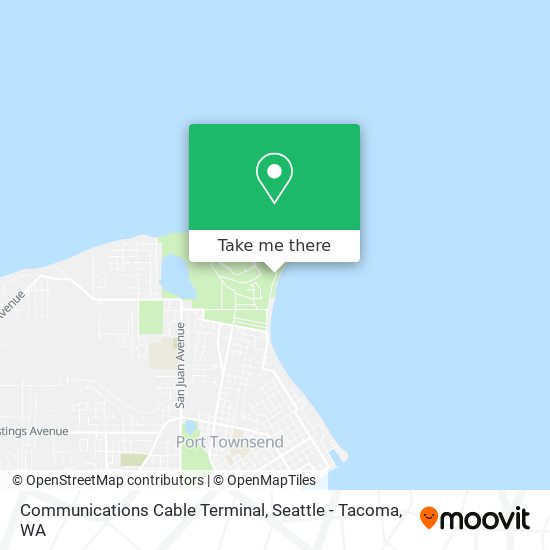 Communications Cable Terminal map