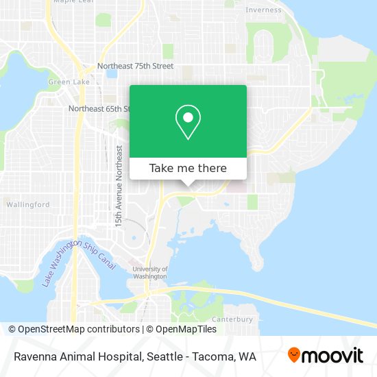 Mapa de Ravenna Animal Hospital