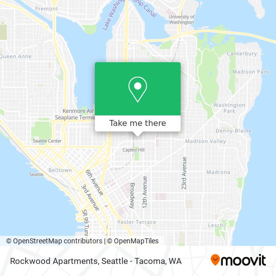 Rockwood Apartments map