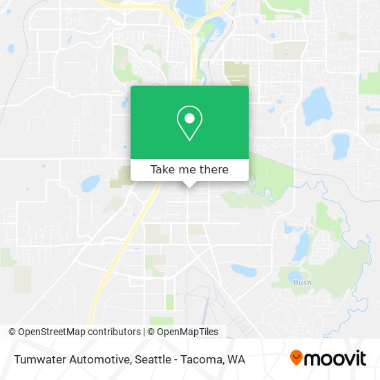 Mapa de Tumwater Automotive