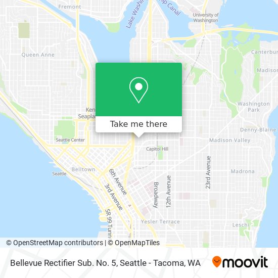 Bellevue Rectifier Sub. No. 5 map