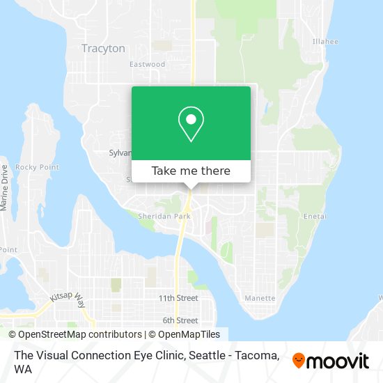 The Visual Connection Eye Clinic map