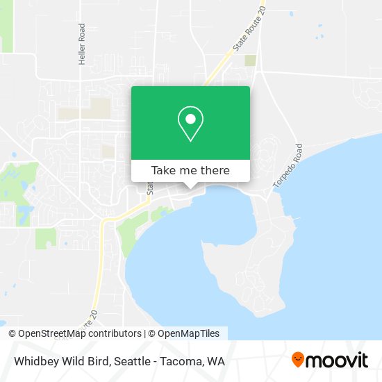 Whidbey Wild Bird map