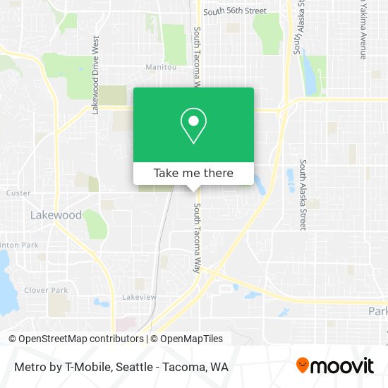 Metro by T-Mobile map