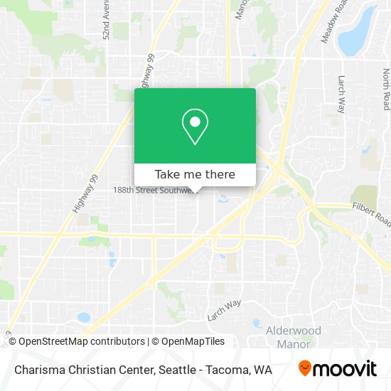 Mapa de Charisma Christian Center