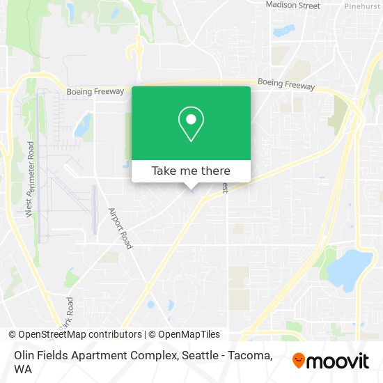 Mapa de Olin Fields Apartment Complex