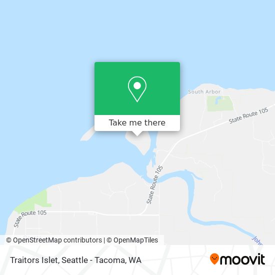 Traitors Islet map