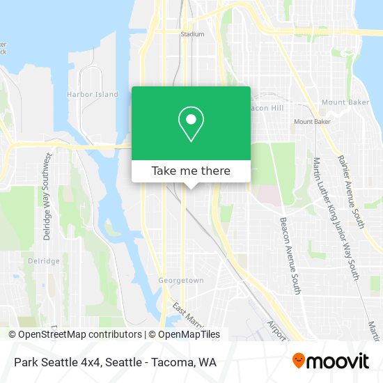 Park Seattle 4x4 map