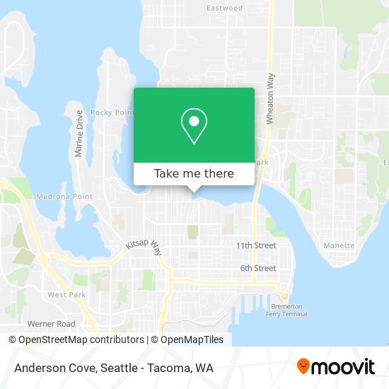 Anderson Cove map