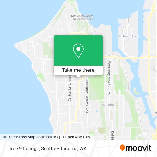 Three 9 Lounge map